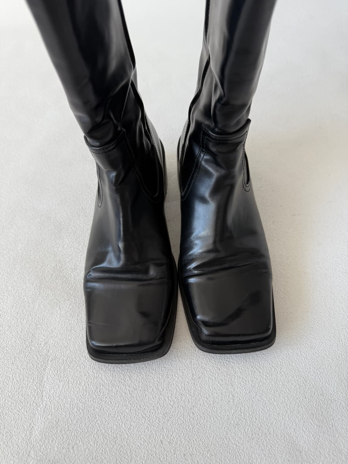 [240]Pre owned 레더 부츠 상품이미지4