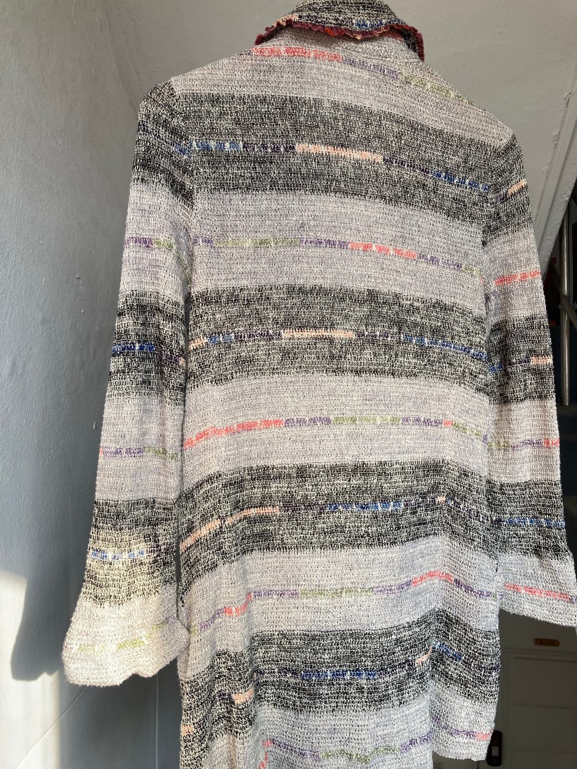 샤넬st 가벼운 트위드 롱 자켓 상품이미지7