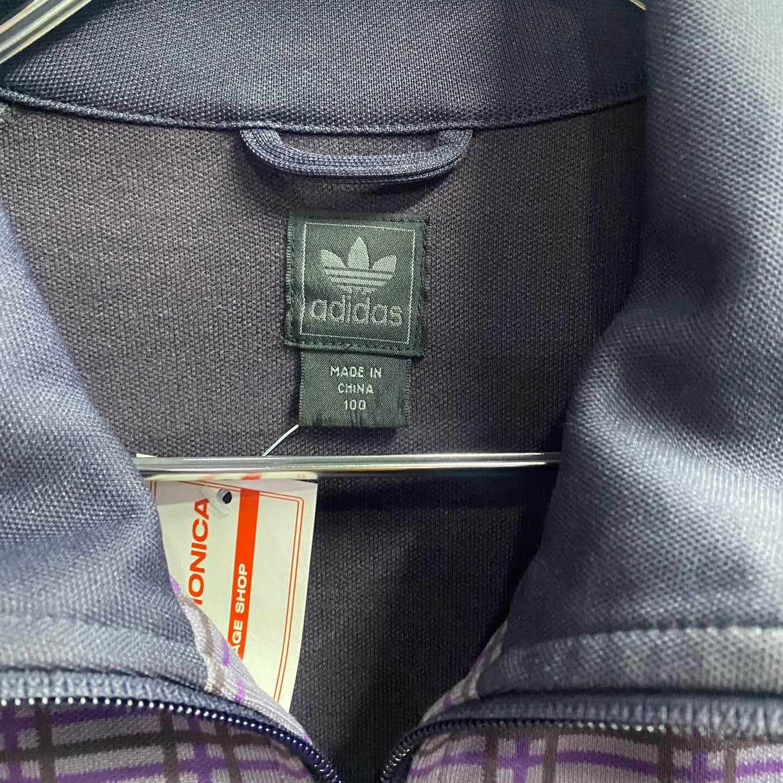 00s 아디다스 오리지널 체크 배색 트랙탑 져지 B3031  상품이미지4