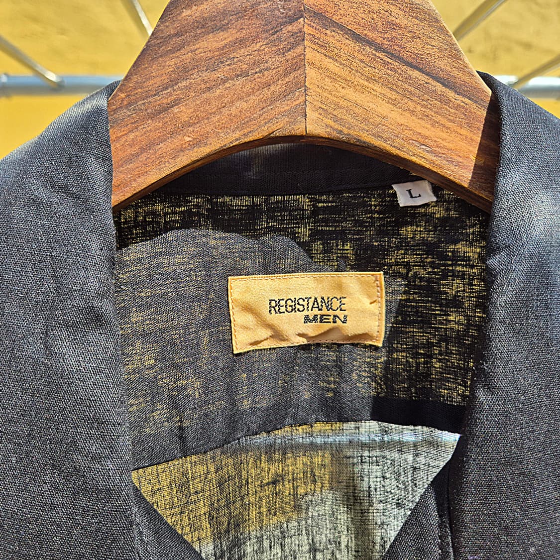 REGISTANCE MEN 린넨 혼방 하프셔츠(Made In Japan) 상품이미지6