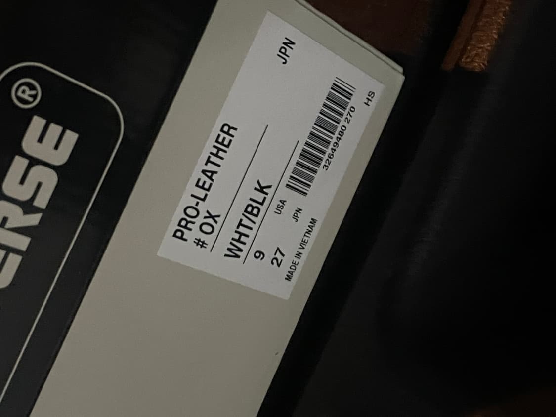 컨버스 프로레더 270 새상품 상품이미지4