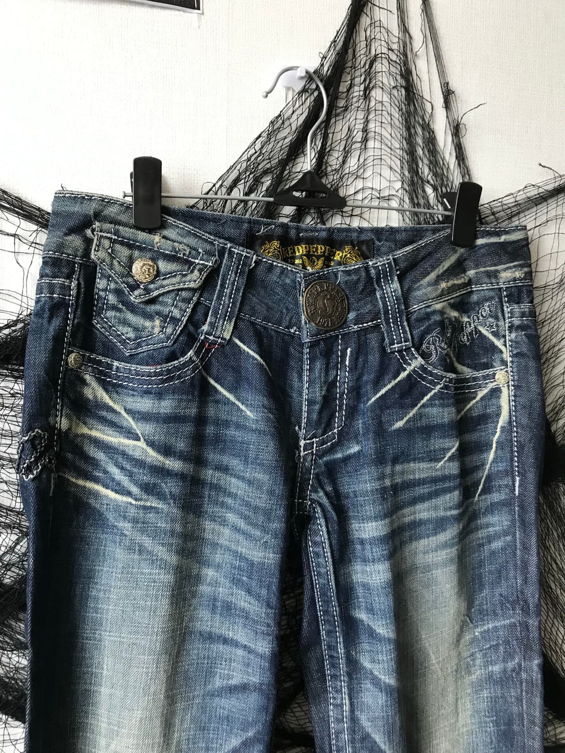 Red pepper lowrise bootscut jeans 상품이미지4