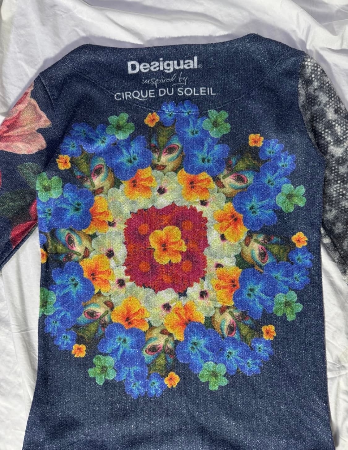 데시구알 Desigual 마임 플라워 프린팅 롱슬리브 상품이미지4
