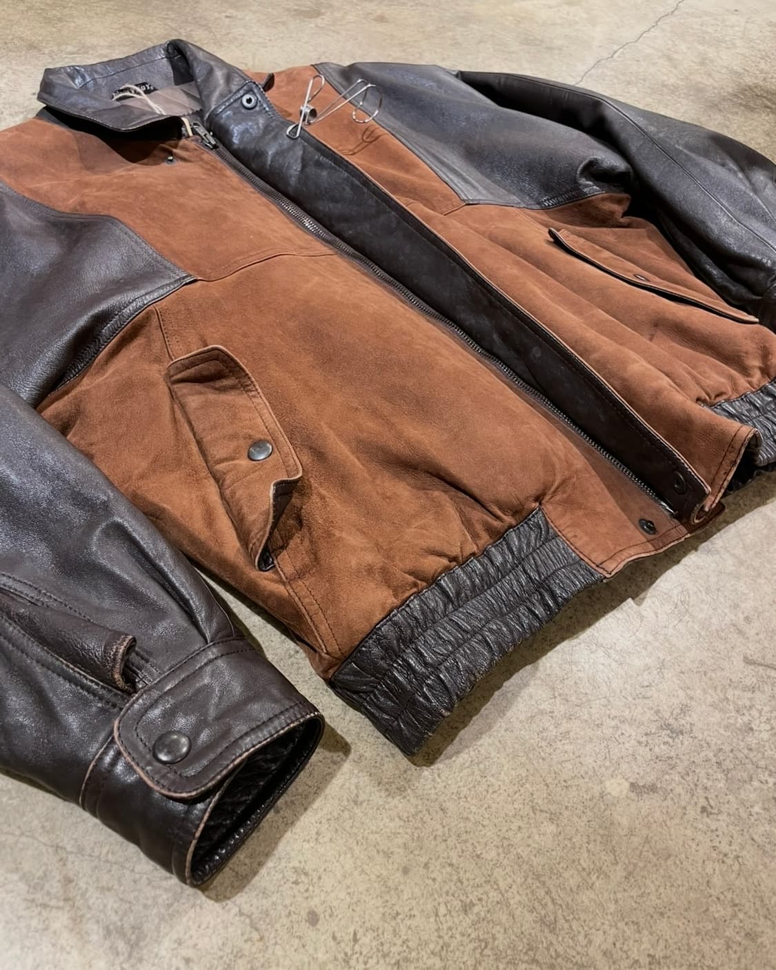 Play boy 스웨이드 레더 재킷 (B5175) 상품이미지5