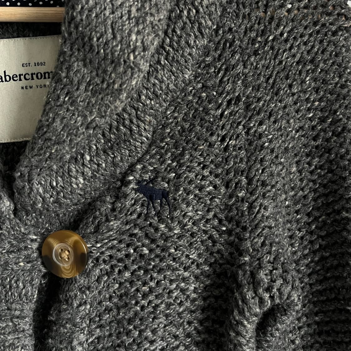 Abercrombie&Fitch shawl collar cardigan 상품이미지7