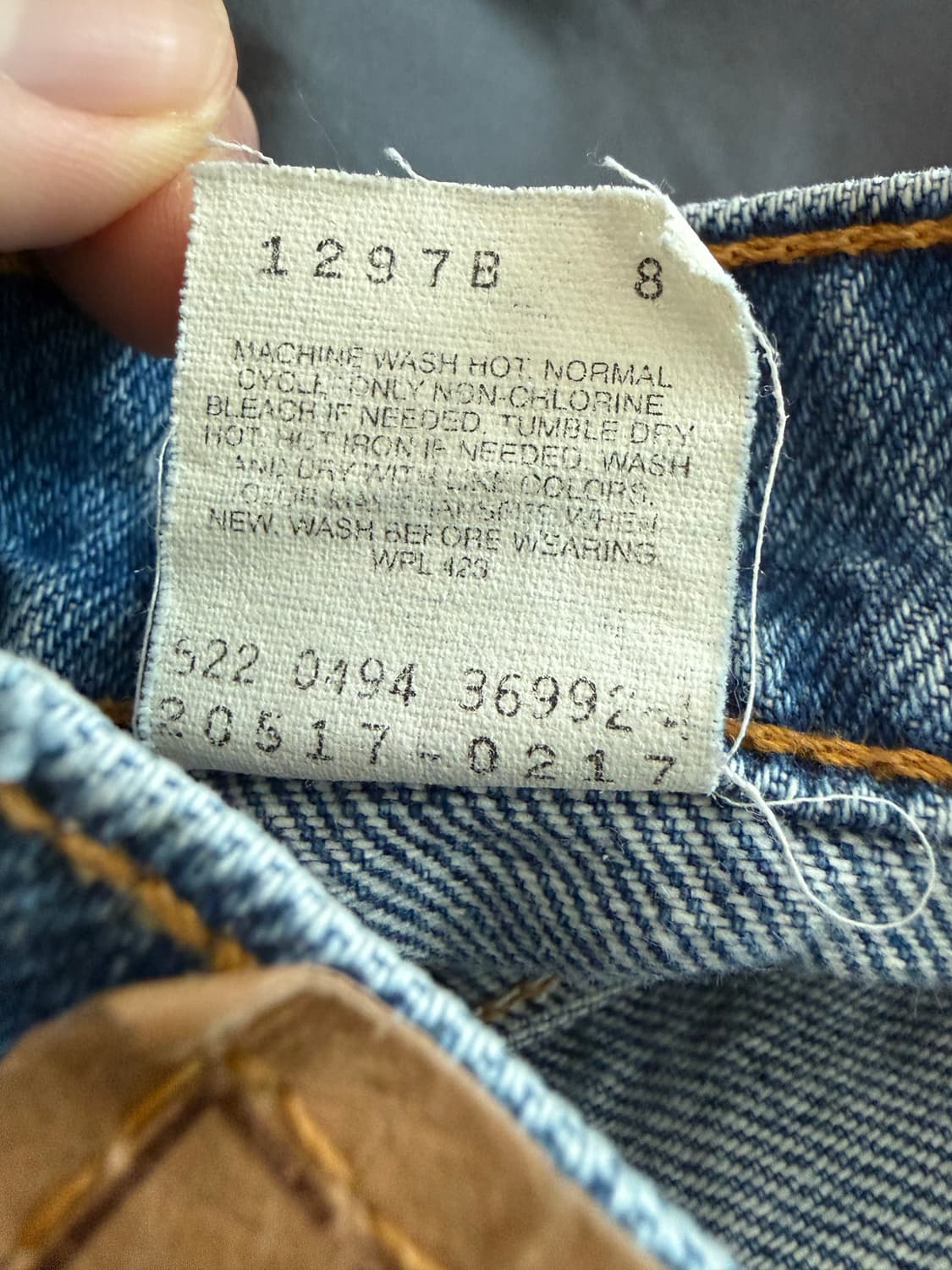 [36x32]빈티지 리바이스 517 made in usa 상품이미지5