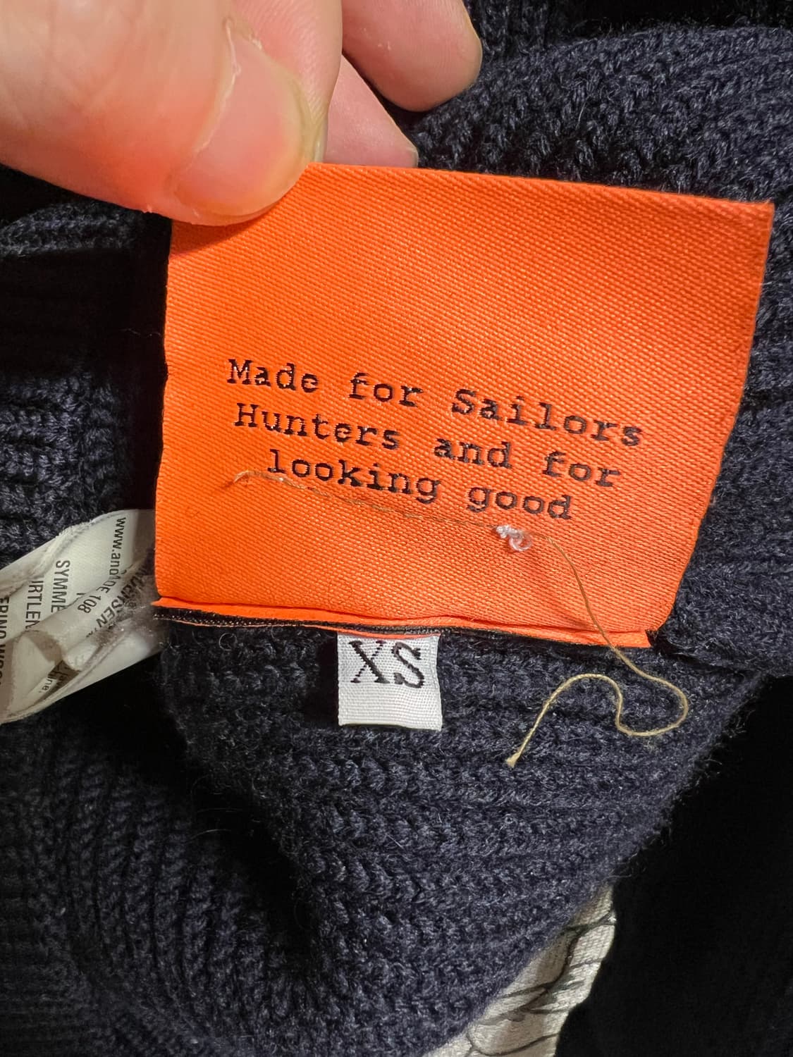 안데르센 안데르센 네이비 터틀넥  상품이미지5