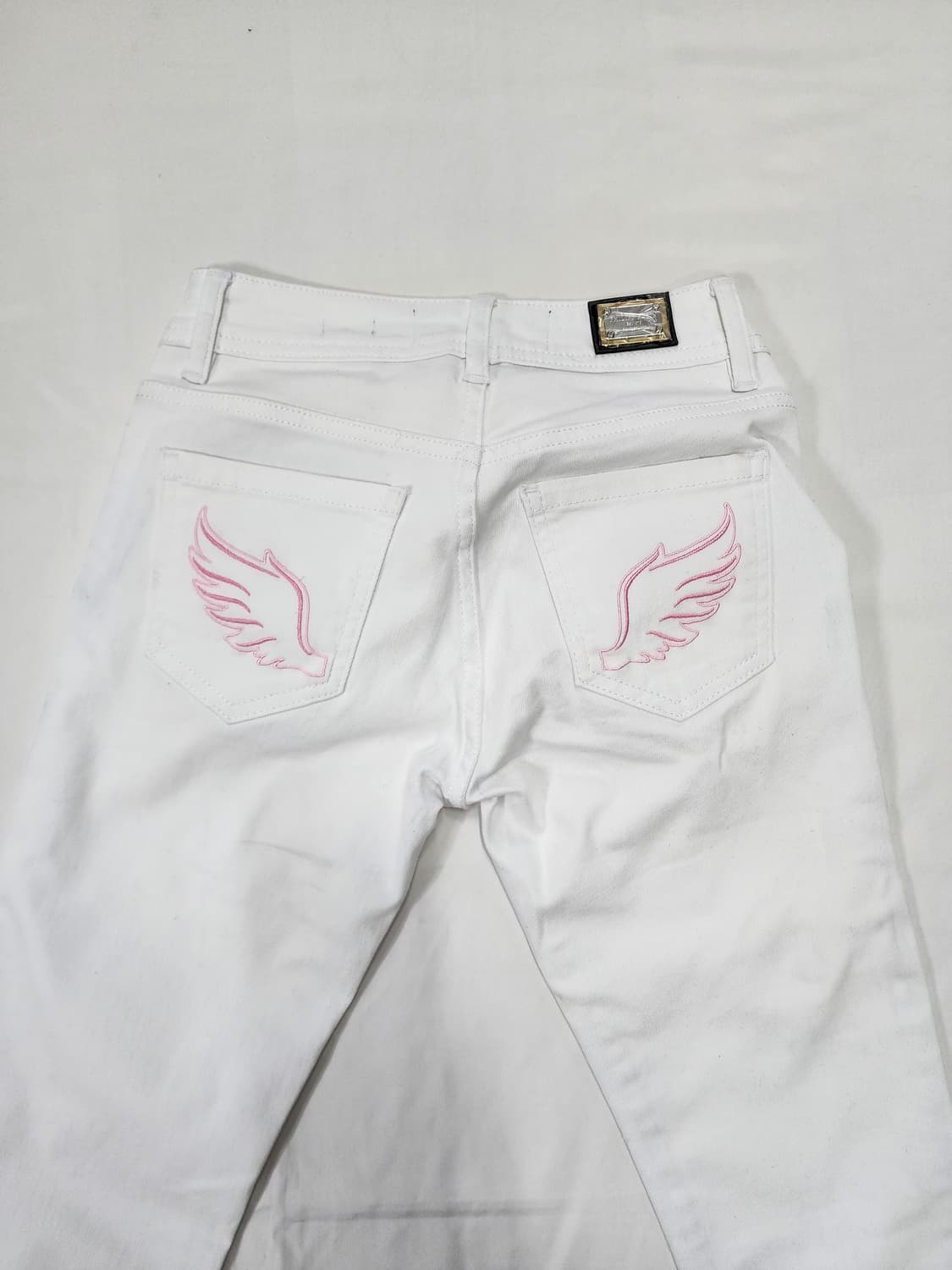 필립플레인 화이트 엔젤 슬림핏 스키니진 상품이미지4