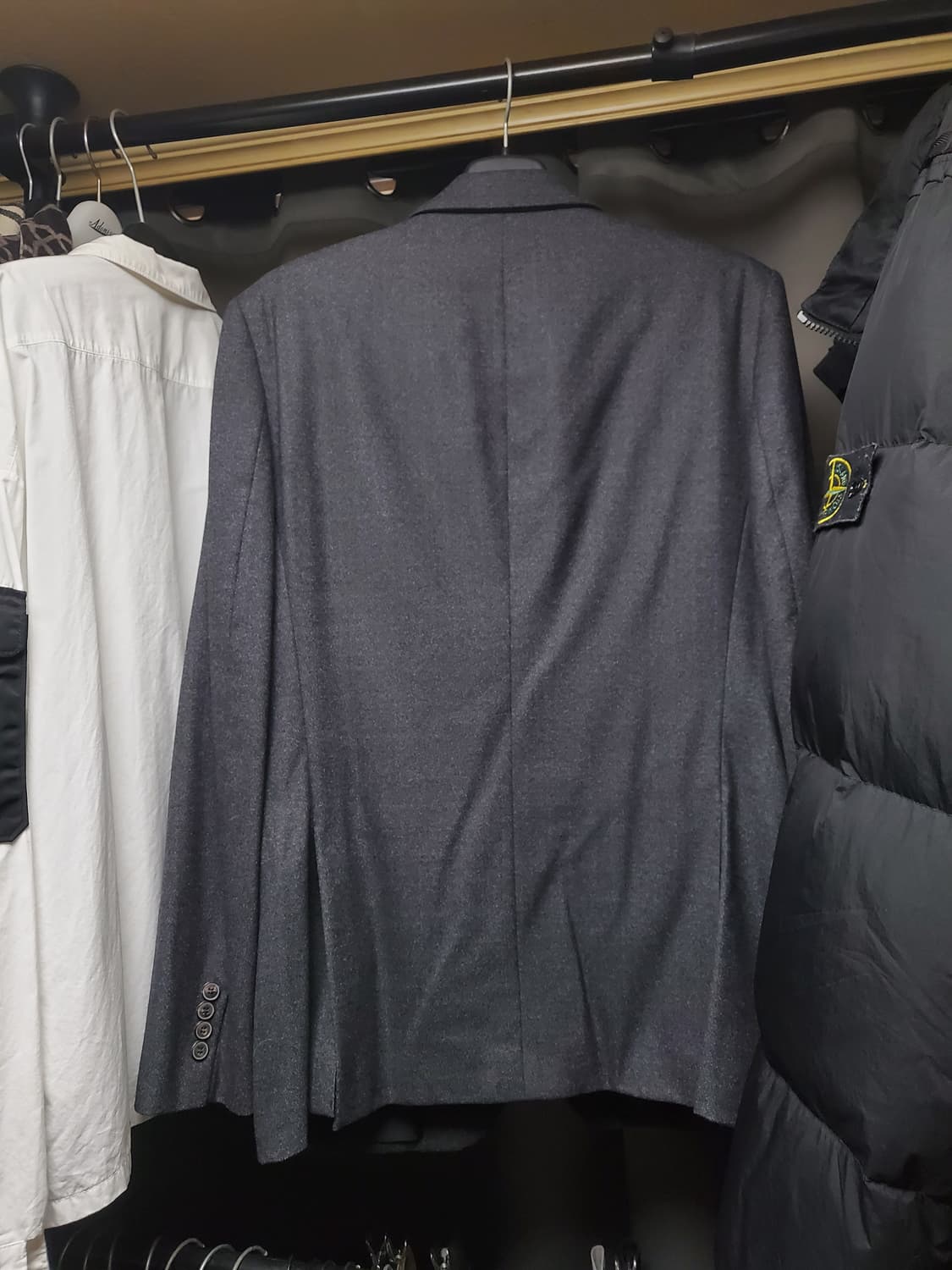 송지오 투버튼 패턴 자켓 상품이미지4