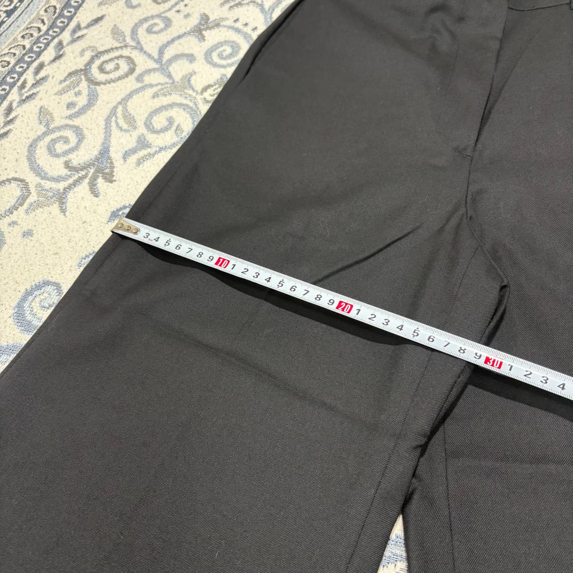 LOW CLASSIC S사이즈 블랙 와이드 팬츠 S 상품이미지4