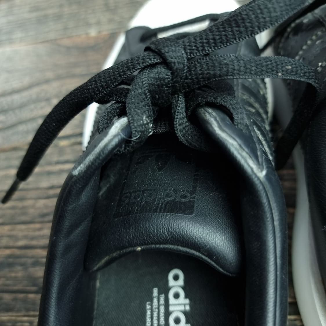 [아디다스] 마스토돈 맛 플랫폼 슈퍼스타 블랙 M19794 상품이미지9