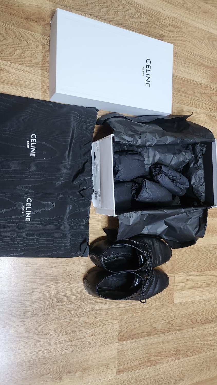 26ss celine 발레 레이스업 슈즈 42.5 상품이미지6
