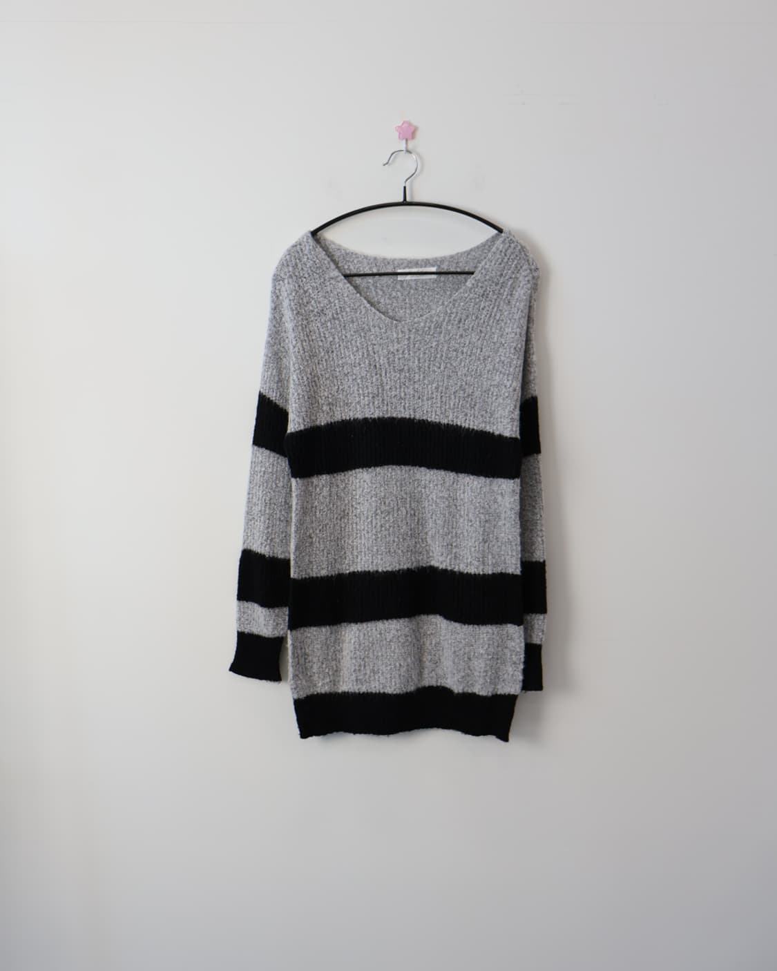 Colza Y2k Acrylic StripedSweaters 상품이미지3