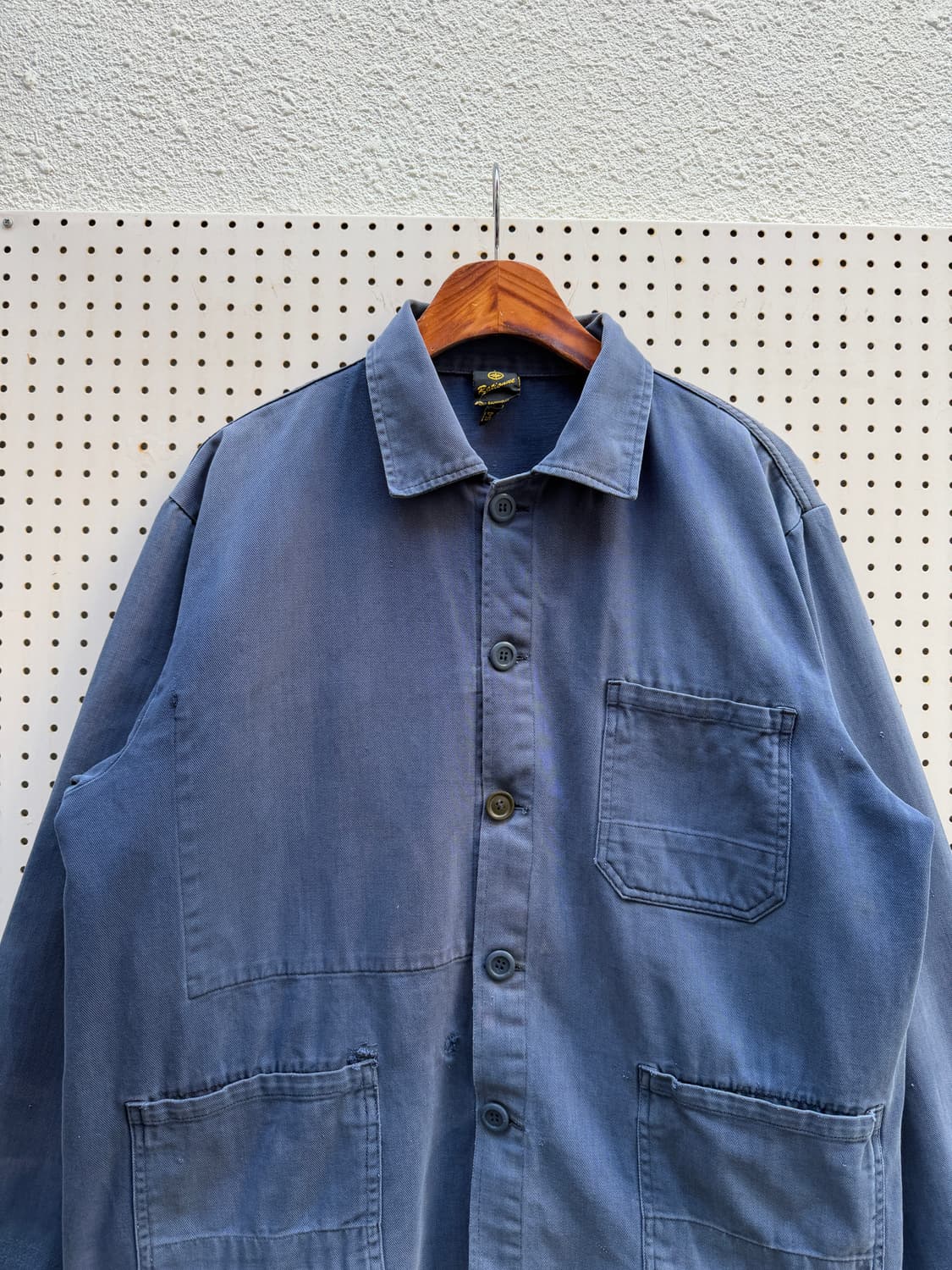 FADED WASHED BLUE OLD FRENCH 프렌치워크자켓 상품이미지3