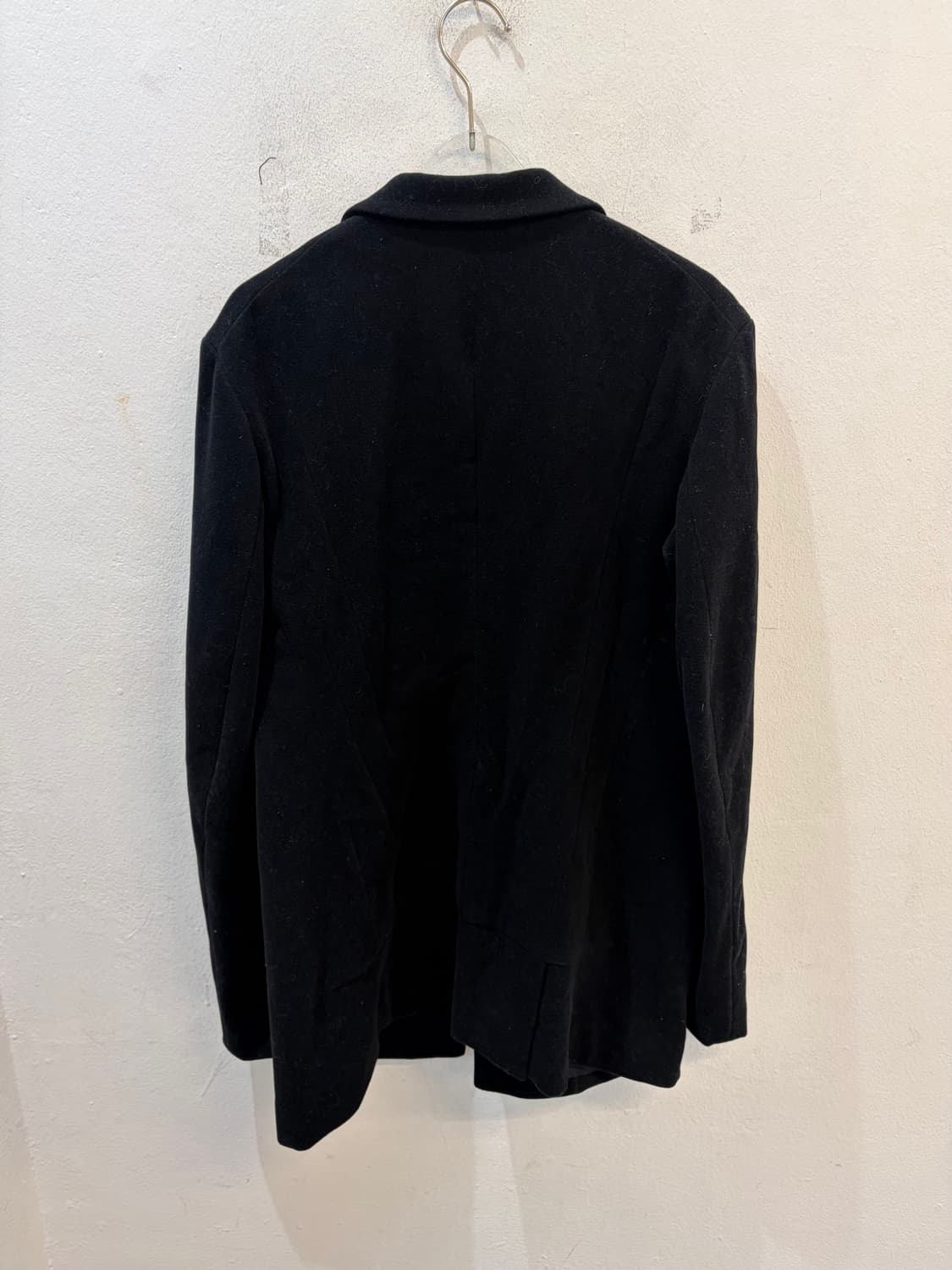 Y’s Yohji Yamamoto Classic Black Wool Ja 상품이미지5