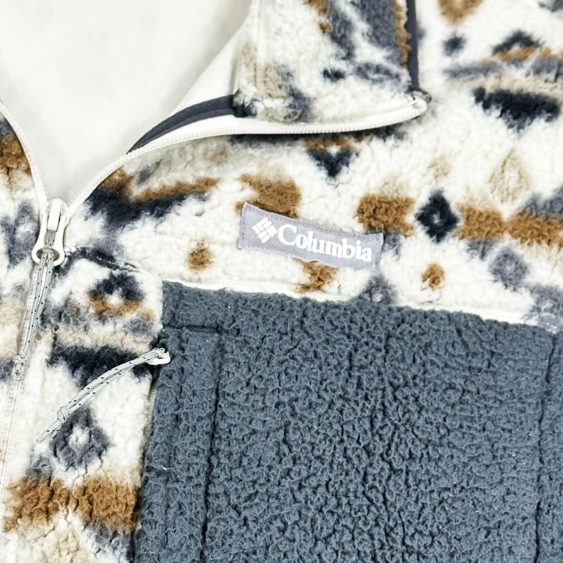 컬럼비아 마운틴 인디언 패턴 후리스 자켓 (XL) 상품이미지4