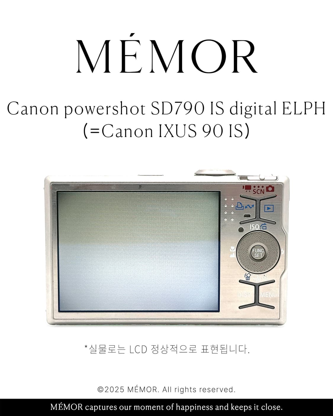 유튜버,아이돌픽✨Canon powershot SD790 IS 캐논 상품이미지5