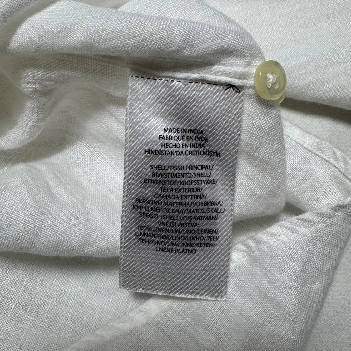 L 폴로랄프로렌 클레식핏 린넨 셔츠 상품이미지5