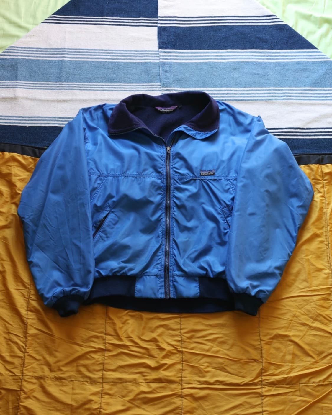 파타고니아 80s 쉘드 신칠라 딥 블루 L 상품이미지1