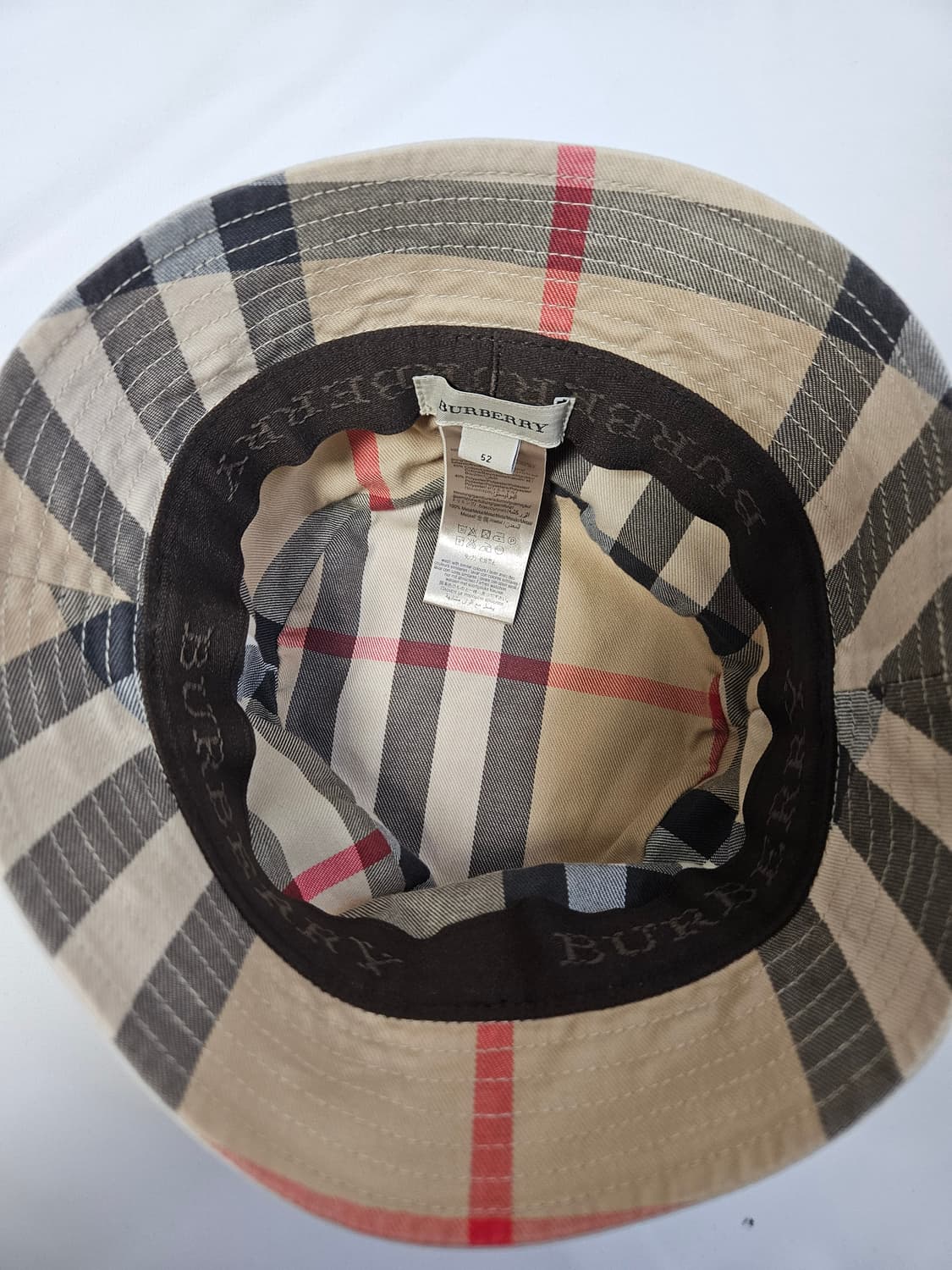 버버리 BURBERRY 버킷햇 모자 52 (정품) 상품이미지3