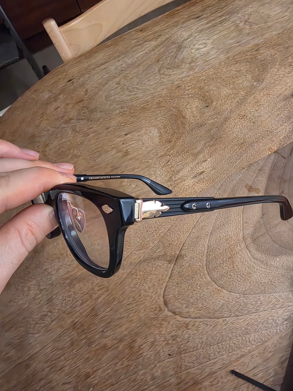 크롬하츠안경 배긴스 a 블골 판매합니다  상품이미지8