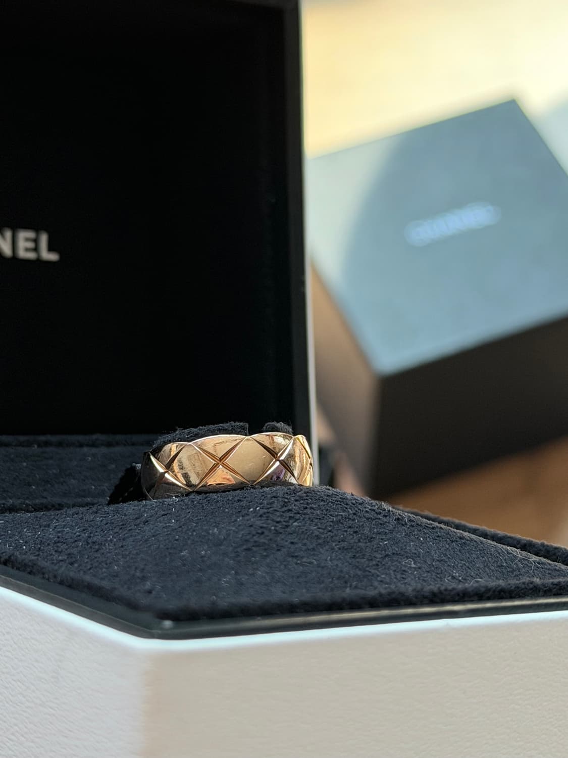 샤넬 코코크러쉬 반지 스몰 베이지골드 51호 팝니다 상품이미지2