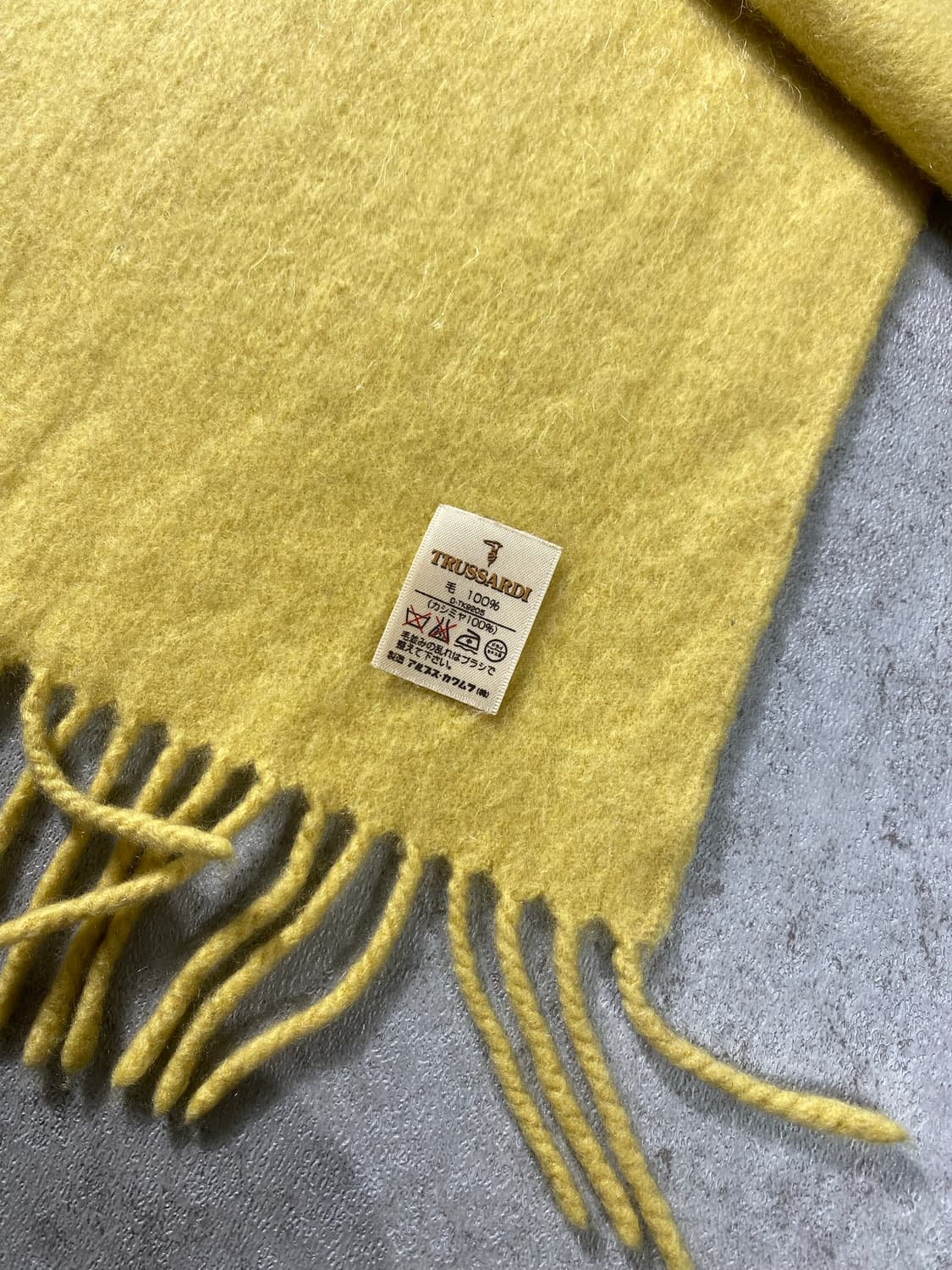 [132*32] Trussardi 트루사르디 울 머플러 상품이미지4