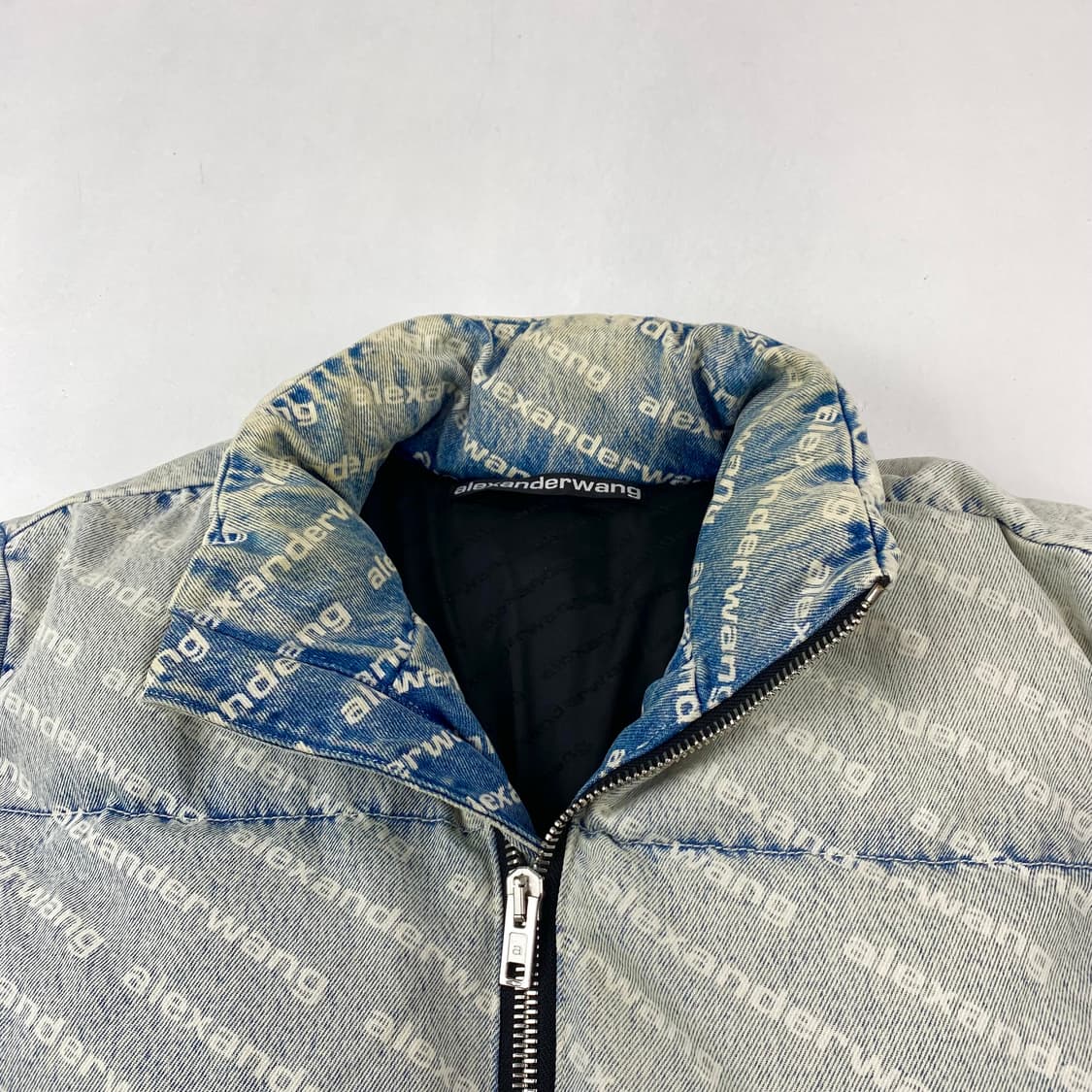 알렉산더왕 트롱프뢰유 데님 푸퍼 숏 패딩 (95) 상품이미지6