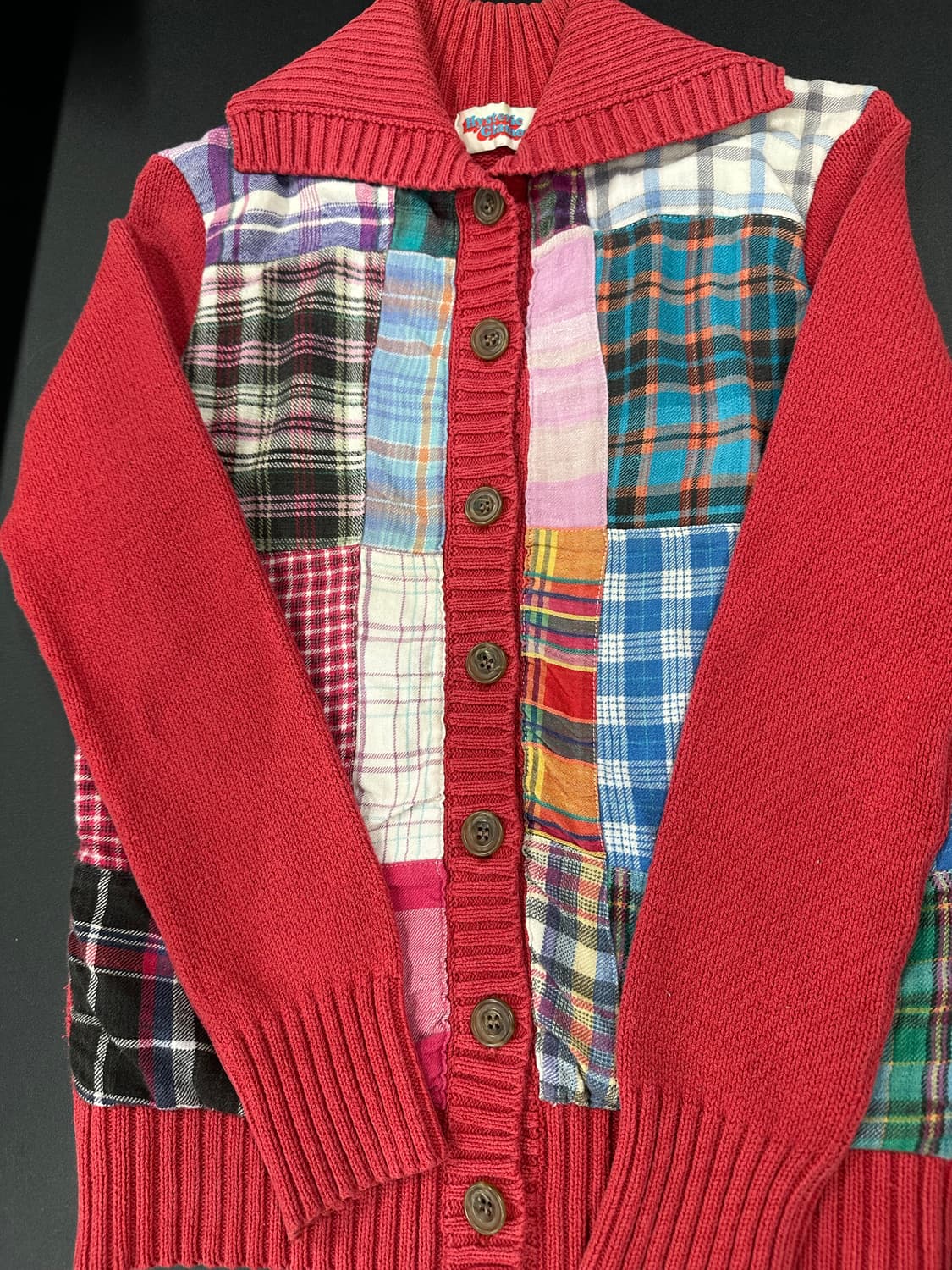 히스테릭 글래머 패치 니트 가디건 상품이미지4