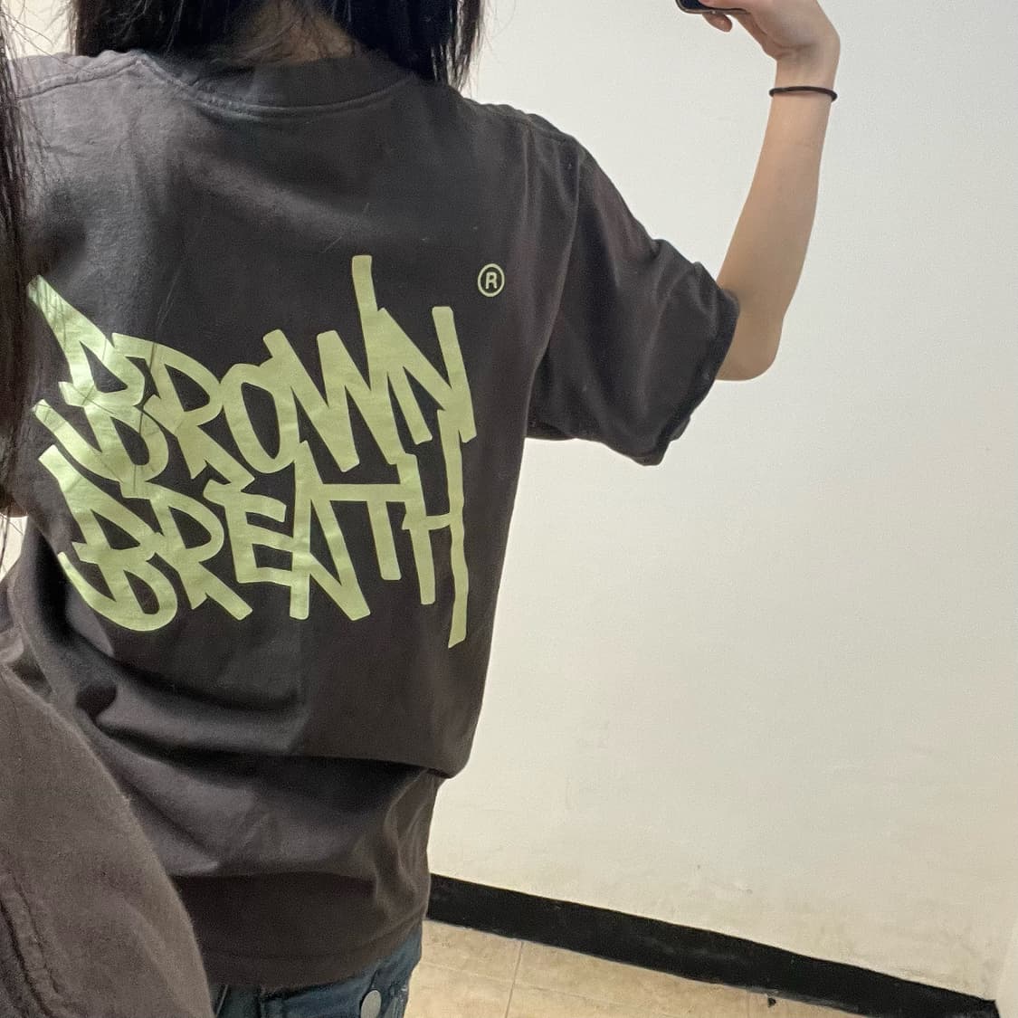 Brown Breath brown t-shirt 상품이미지3
