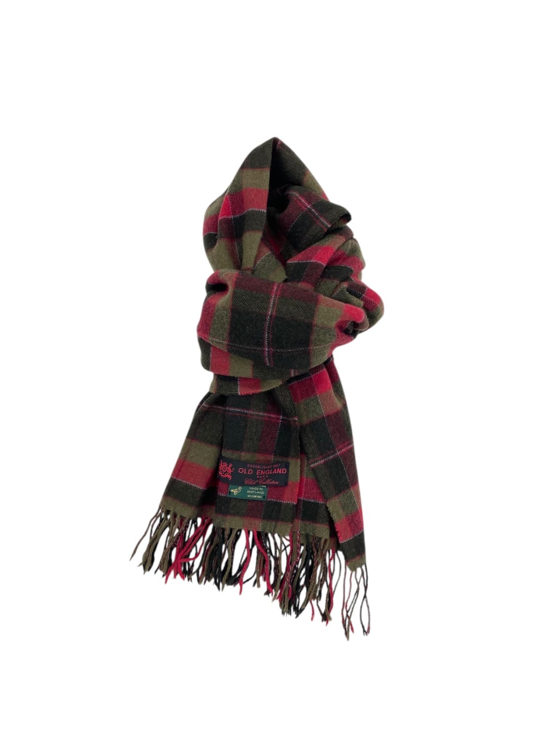 Old England 캐시미어 울 머플러 상품이미지2