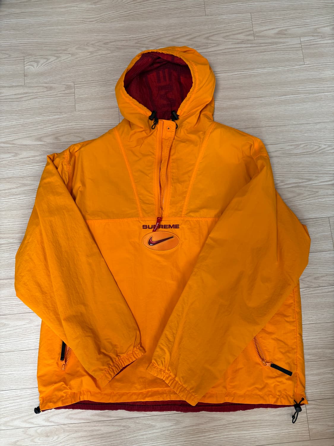 슈프림 나이키 쥬얼 리버시블 립스탁 아노락 오렌지 상품이미지1