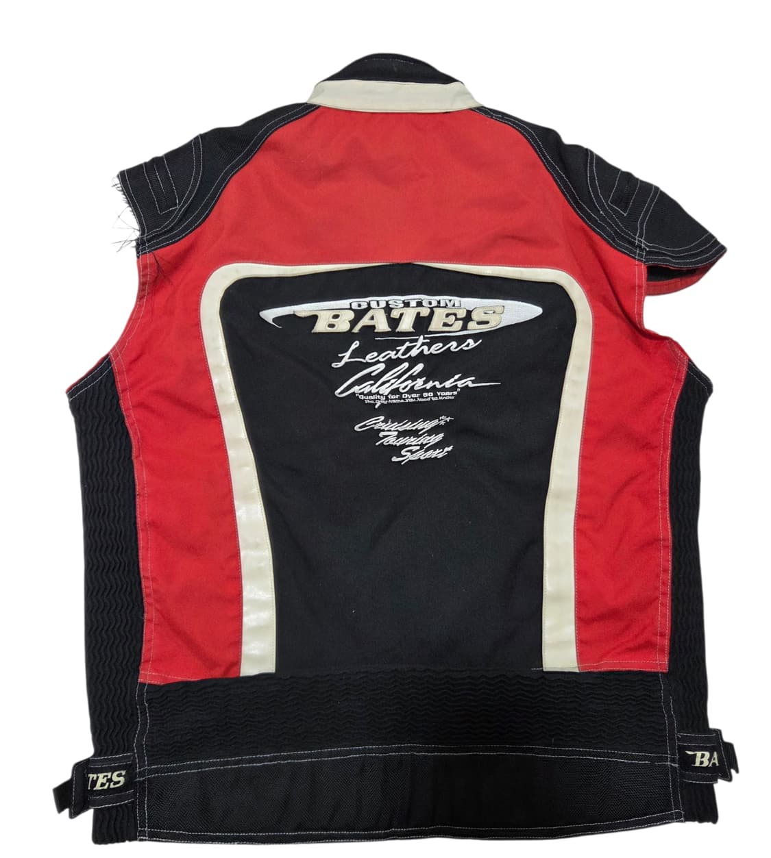 베이츠 빈티지 커스텀 메쉬 바이크 베스트 상품이미지3