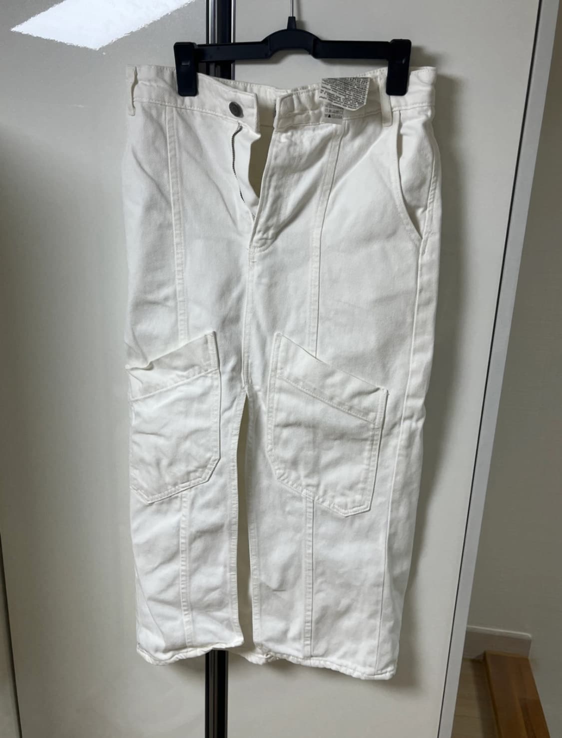 자라 zara 카고 흰색 스커트 / 캐주얼룩 상품이미지2