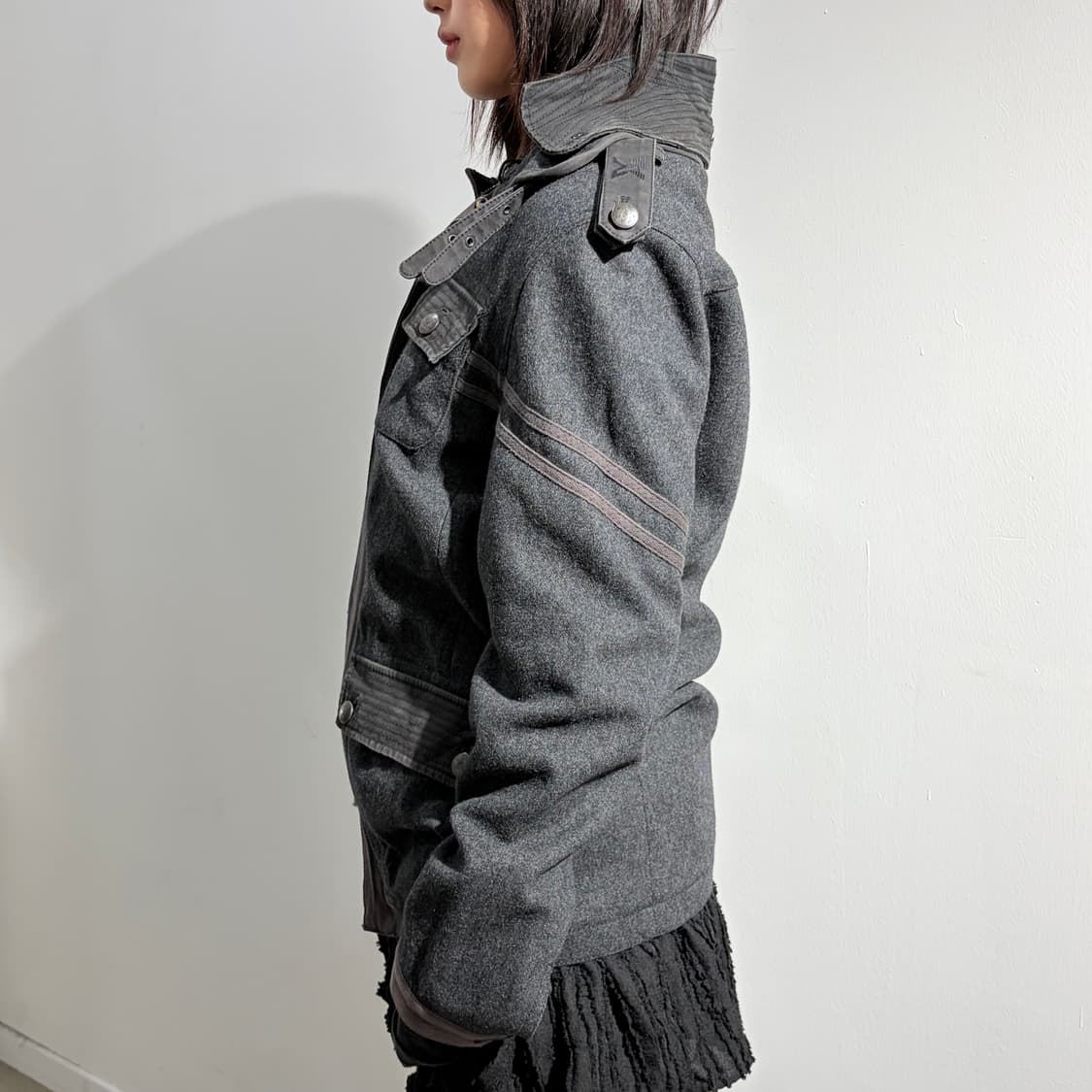 아르마니 익스체인지 밀리터리 울 자켓 상품이미지7