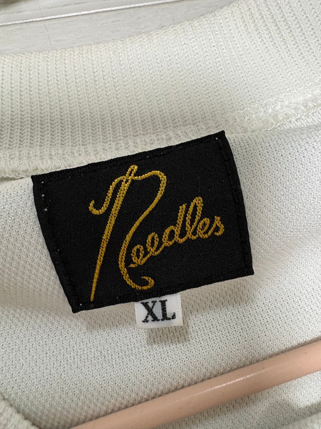 니들스 폴리 스무스 트랙 크루넥 ice white XL 사이즈 상품이미지5