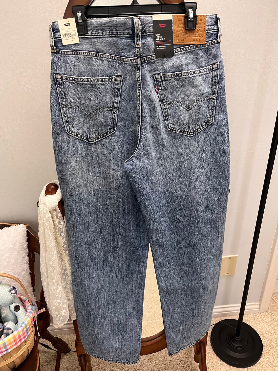 [새상품] 리바이스 568 32*32 린넨+ 데님, 여름 청바지 끝판왕 상품이미지2