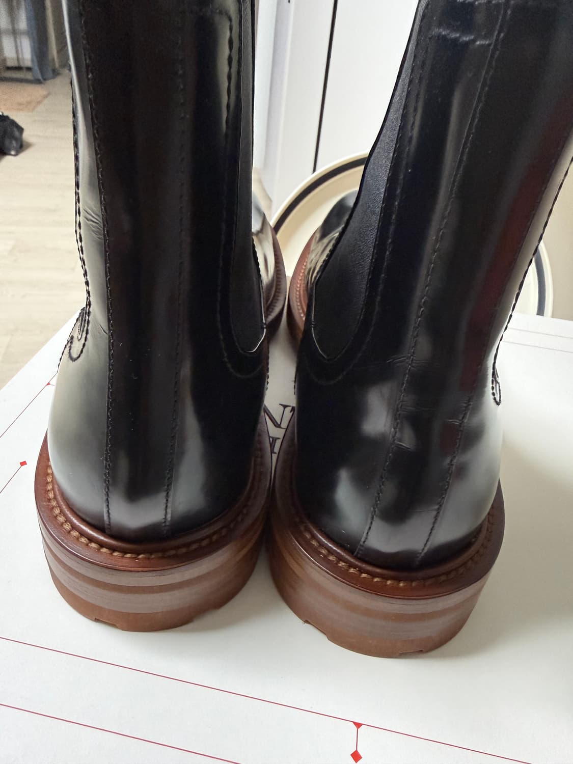 알렉산더맥퀸 첼시부츠 판매 상품이미지4