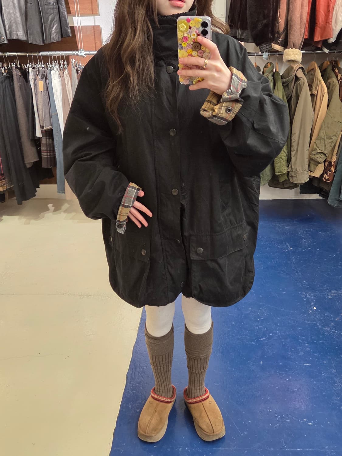 Barbour 바버 빅 비데일 논왁스 자켓 상품이미지1