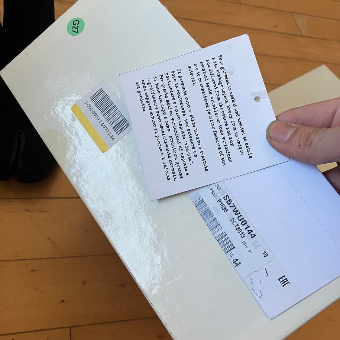 Margiela 마르지엘라 니트 타비 부츠 44 (275) 상품이미지10