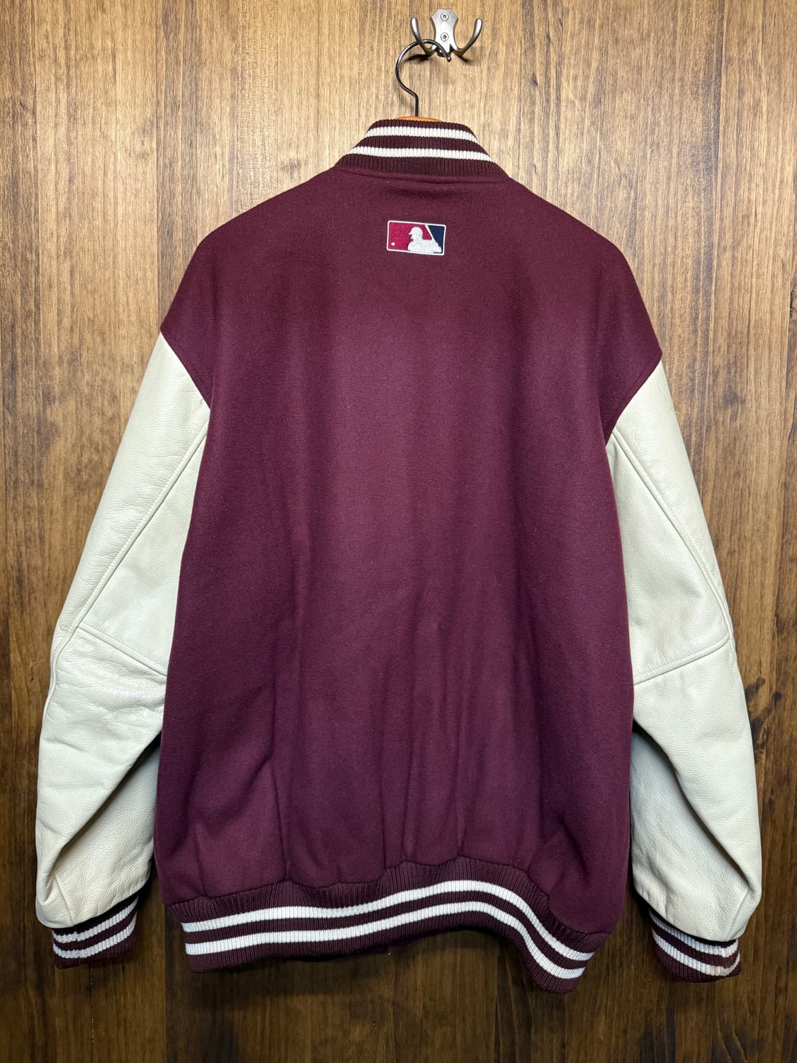 MLB Burgundy Barcity Jacket 상품이미지3