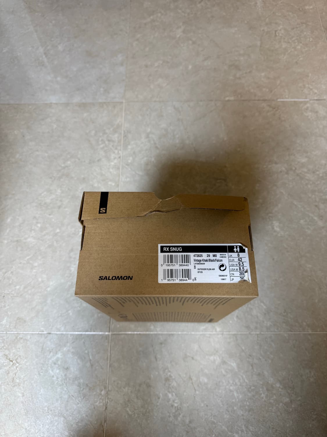 살로몬 RX스너그 빈티지 카키 265mm 상품이미지4