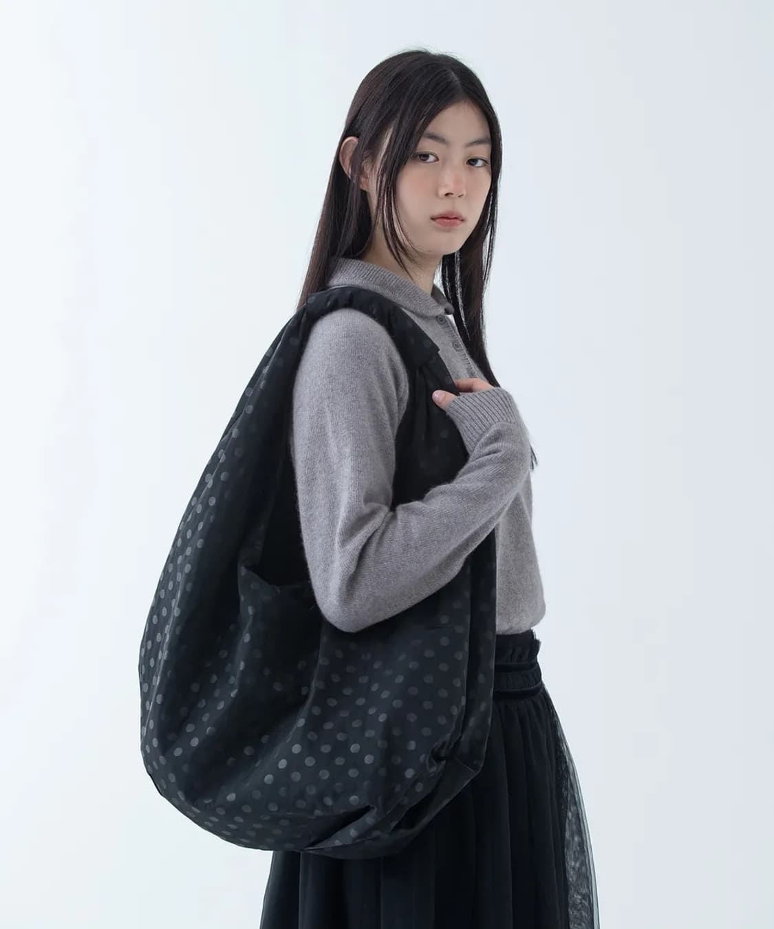 오헤시오 도트 패딩백 상품이미지1