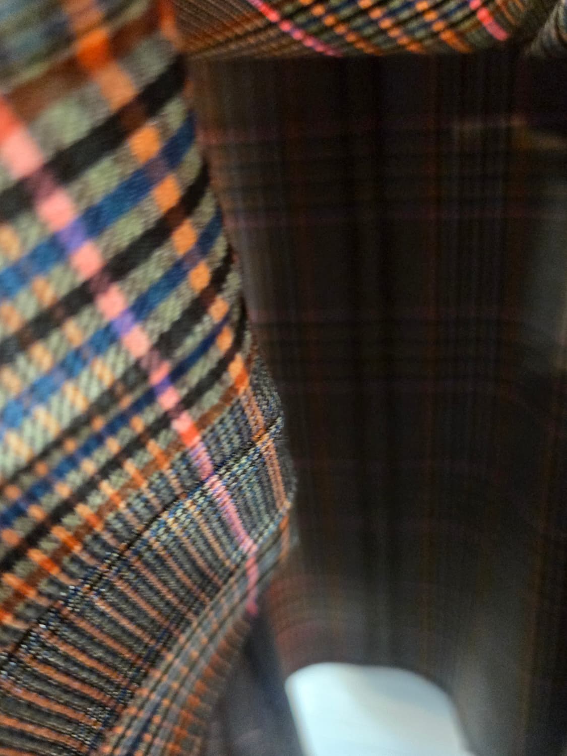 KUHO 체크 플리츠 니트 원피스 상품이미지3