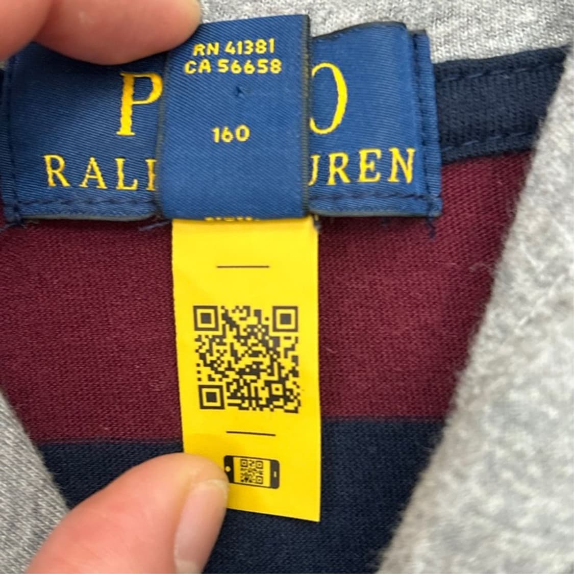 폴로랄프로렌 보이즈 코튼후디 160 상품이미지5