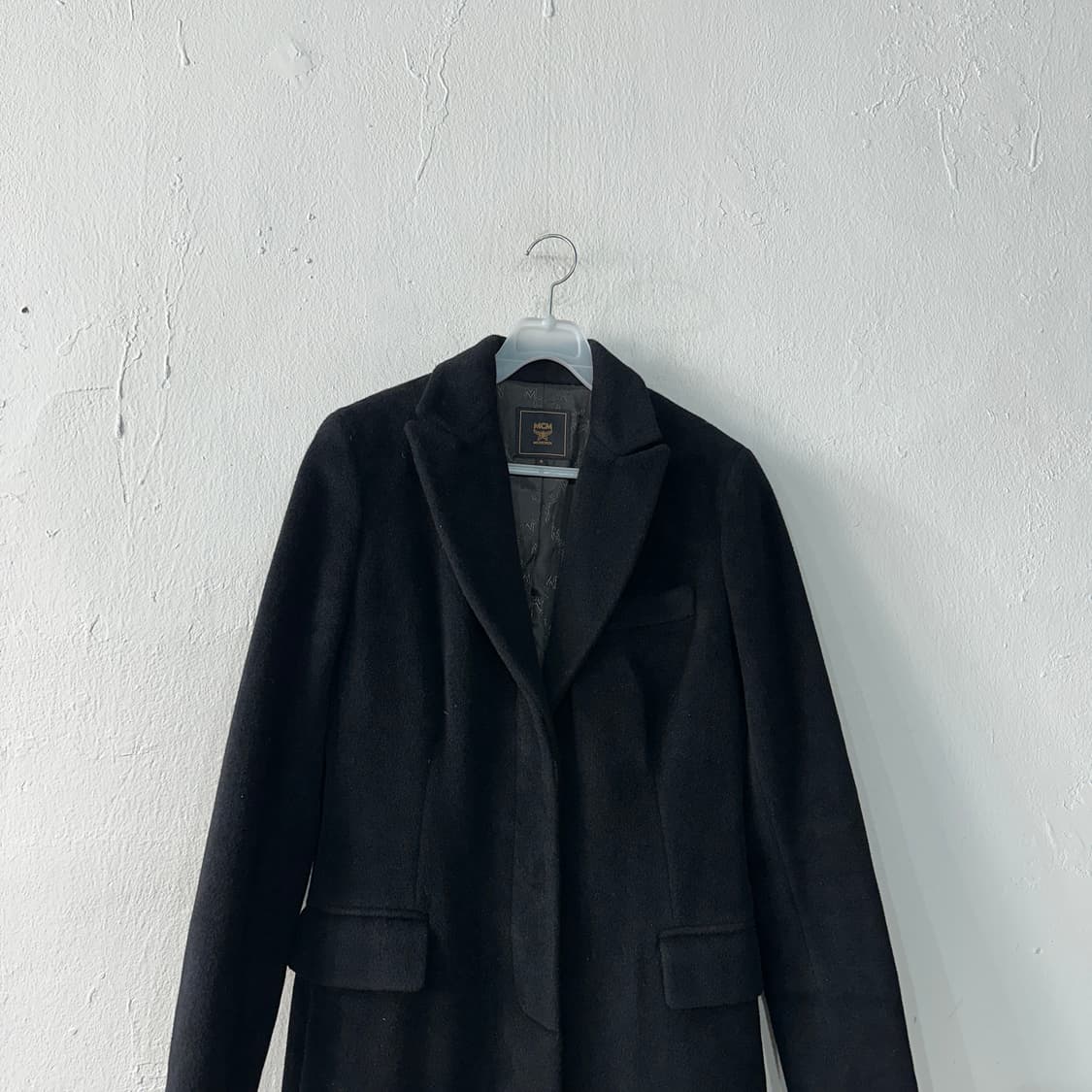 MCM 엠씨엠 앙고라 울 코트 여성6SIZE 상품이미지2