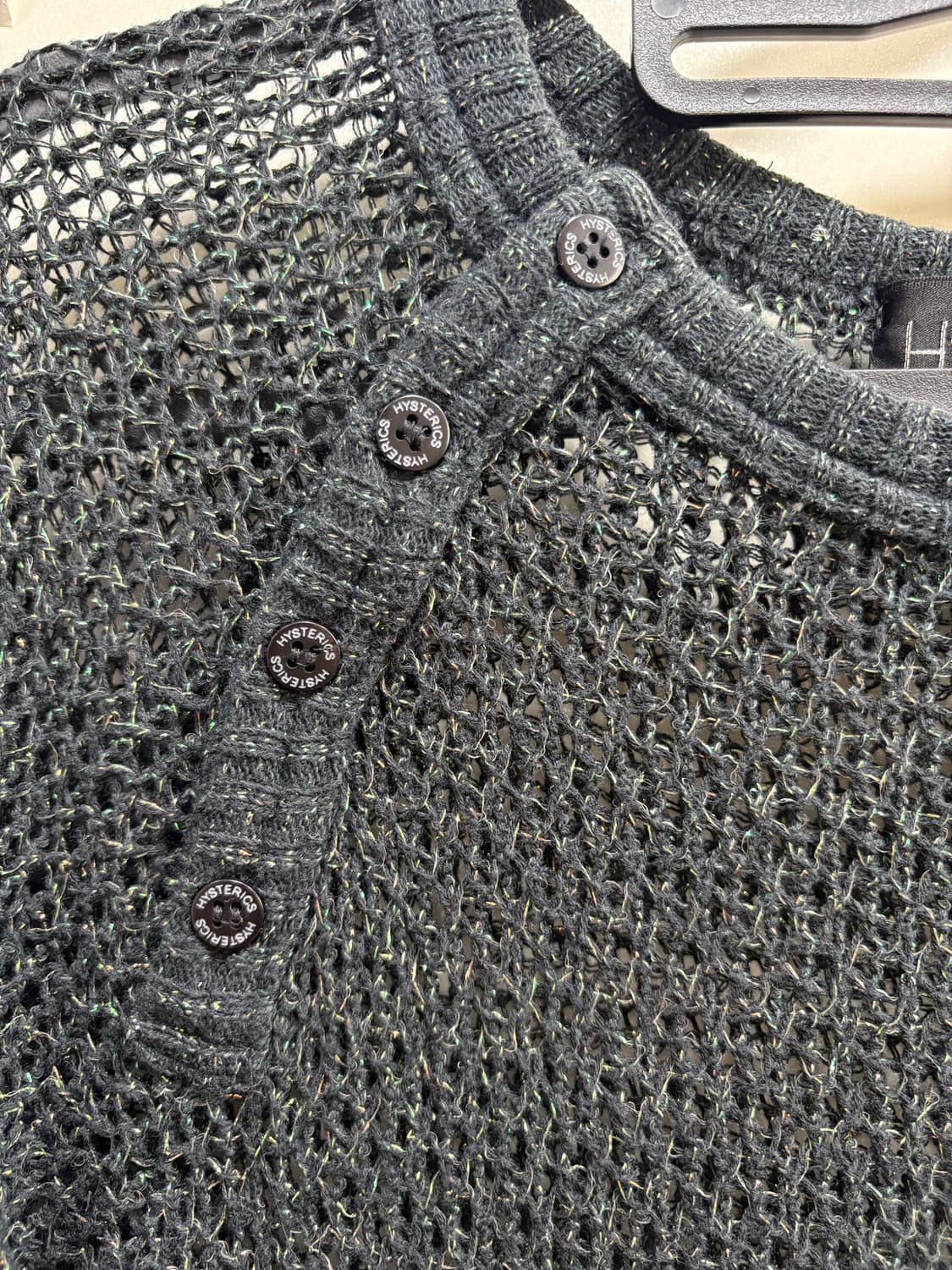 히스테릭글래머 시스루 네트 니트 상품이미지3