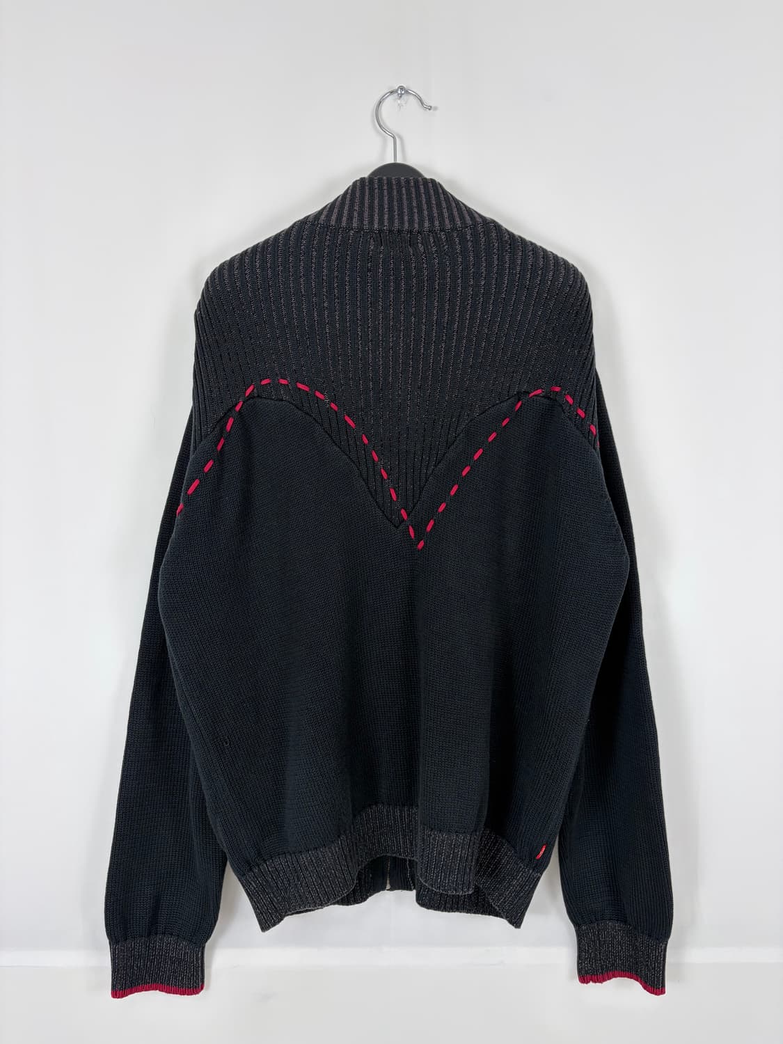 a8) 리바이스 빅로고 헤비니트집업 상품이미지3