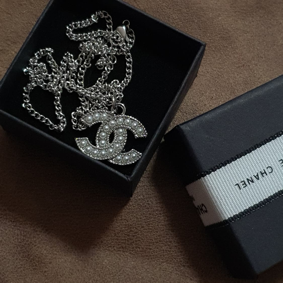 샤넬 빅진주 빈티지 업사이클링 목걸이 상품이미지3
