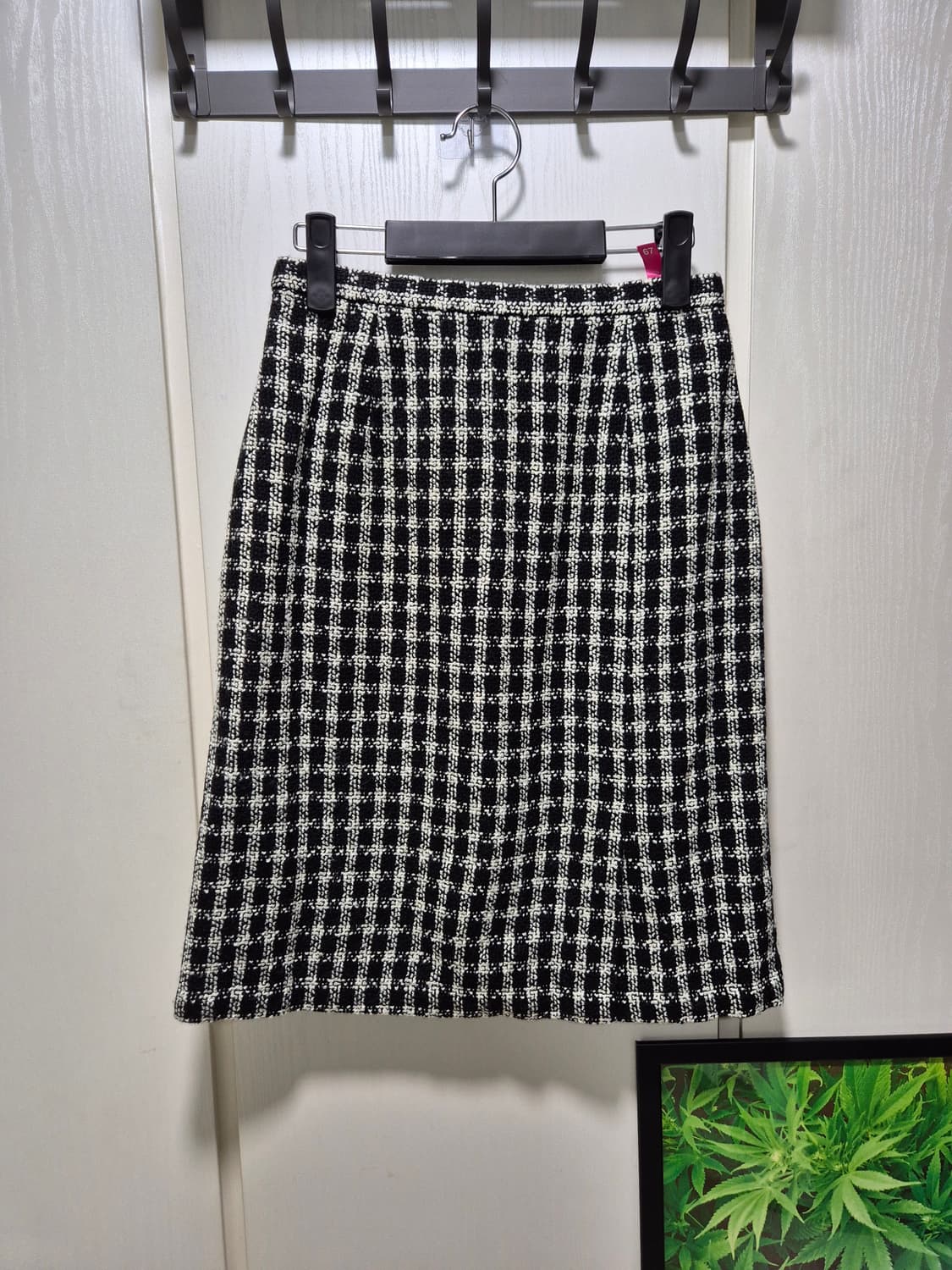 (세일)JPN 빈티지. 트위드 자켓 스커트 세트 상품이미지7